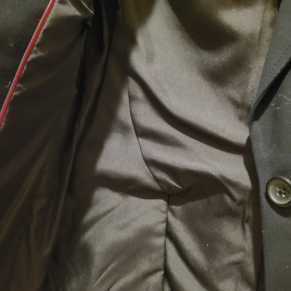NWT-Banana Republic Black Blazer - Picture 3 of 10